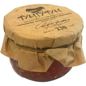 Икра лососевая зернистая "Тунгутун" 230 г