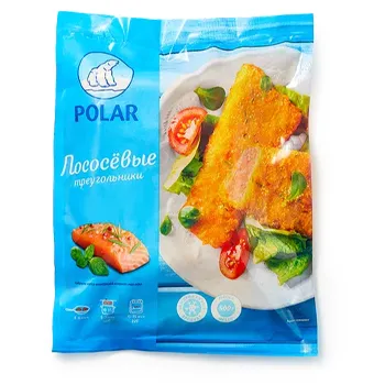 Треугольники лососевые в панировке "Polar" 300г