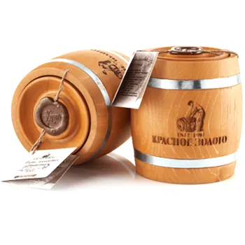 Икра зернистая горбуши "Красное золото" 400 г