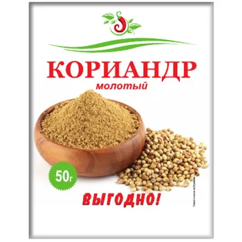 Кориандр молотый "СПЕЦАРОМАТ" 50г