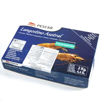 Креветка Лангустины б/г с/м С1 30/55 2 кг