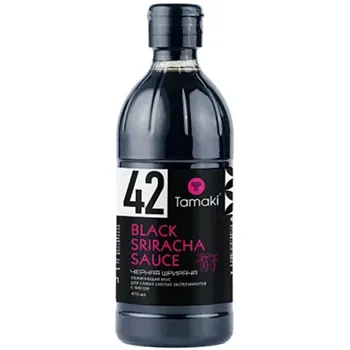 Соус Чёрная шрирача Tamaki 470мл