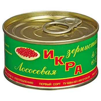 Икра зернистая горбуши "Находка" 140г