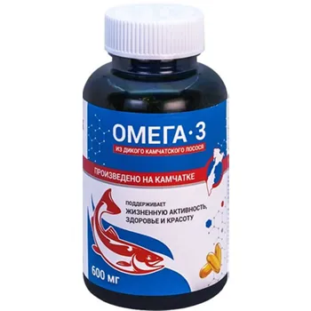 Жир лосося Омега-3 600мг