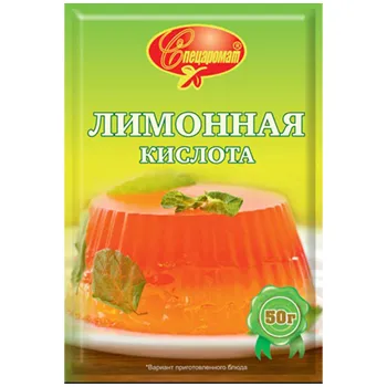 Лимонная кислота "СПЕЦАРОМАТ" 50г