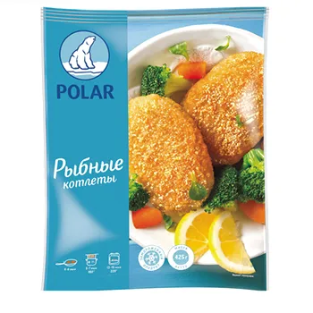 Котлеты рыбные в панировке "Polar" 425г