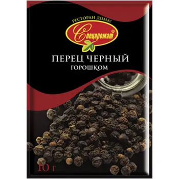 Перец черный горошек "СПЕЦАРОМАТ" 10г