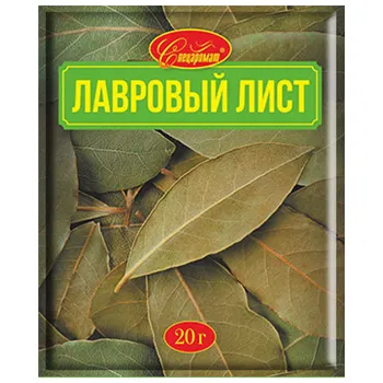 Лавровый лист сухой "СПЕЦАРОМАТ" 20г