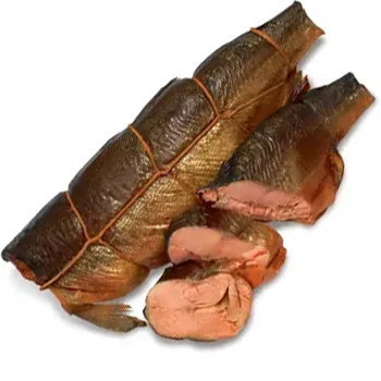 Горбуша горячего копчения ~100г