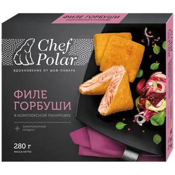 Филе горбуши в панировке "Chef Polar" 280г