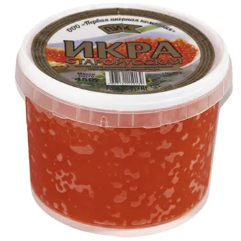 Икра белковая "Старорусская" красная 450г