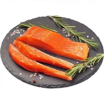 Филе лосося горячего копчения ~100г