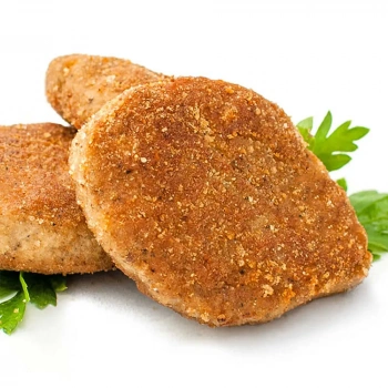 Котлеты лососевые в панировке  